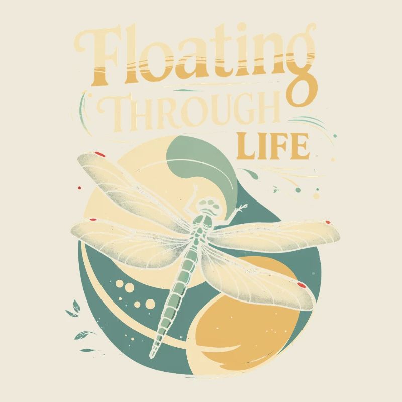 Libelle Libellen Floating Through Life