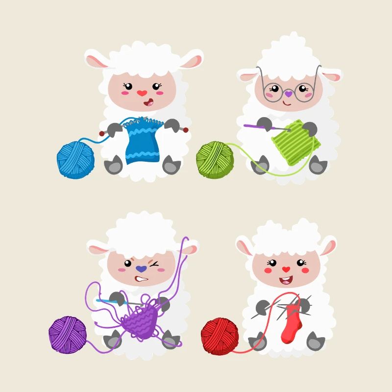 Lambs Knit Yarn Pals