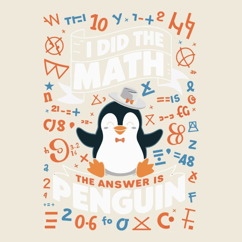 Math Penguin: The Answer Is Penguin