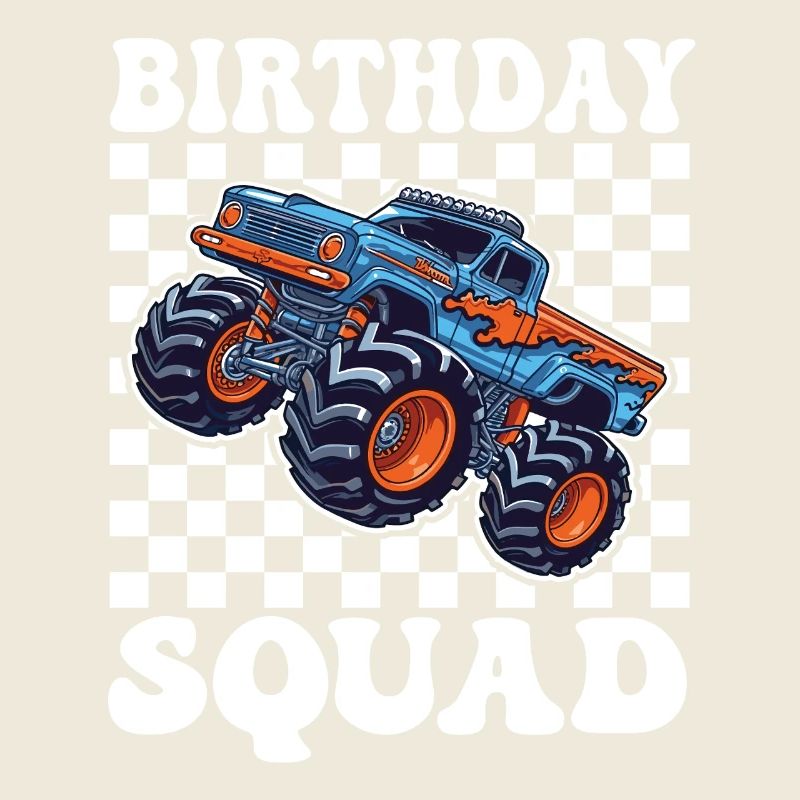 Monstertruck Birthday Squad