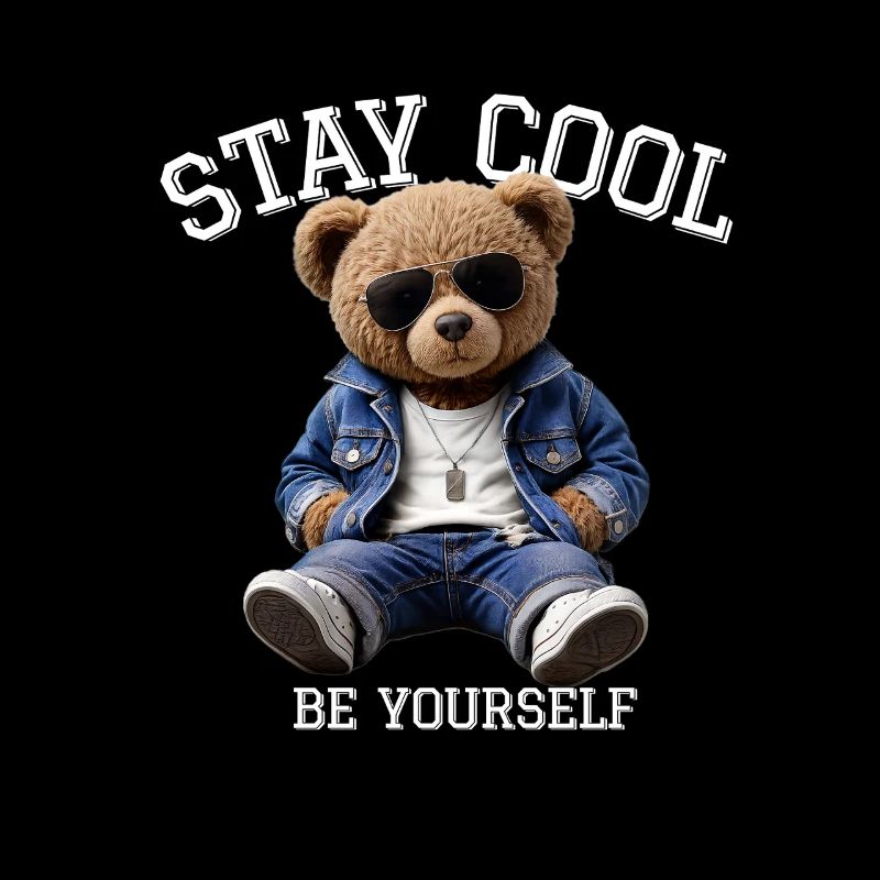 Stay Cool Be Yourself Teddy