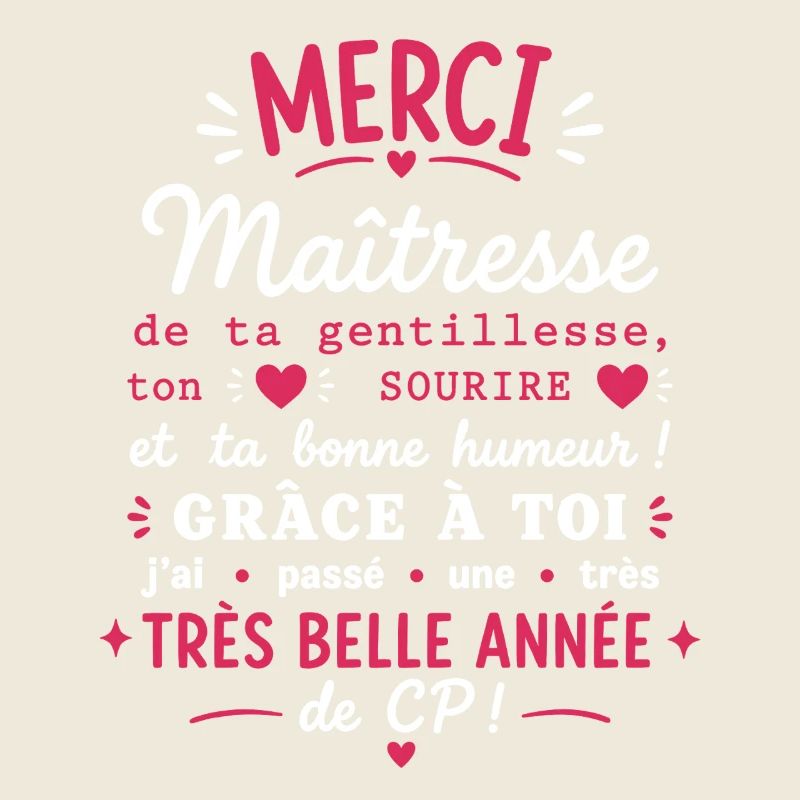 Merci Maîtresse CP