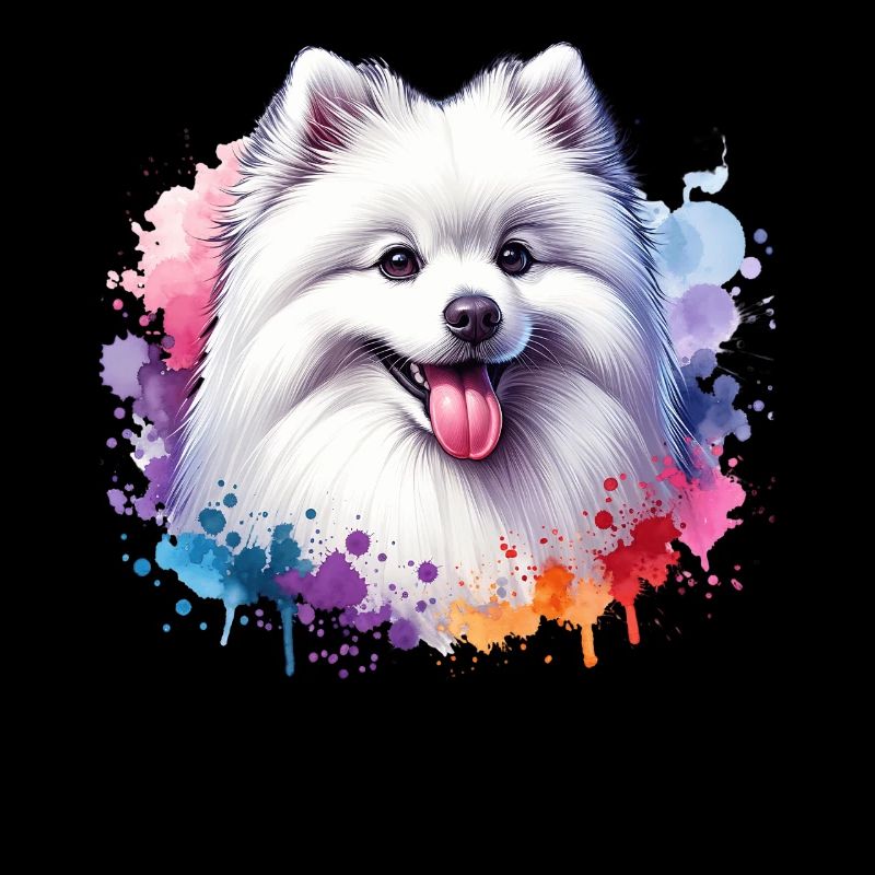 Spitz Pomeranian Motif