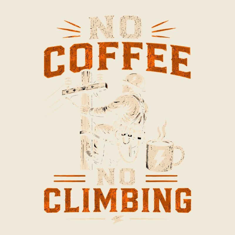 Lineman Coffee Power Line Electrician