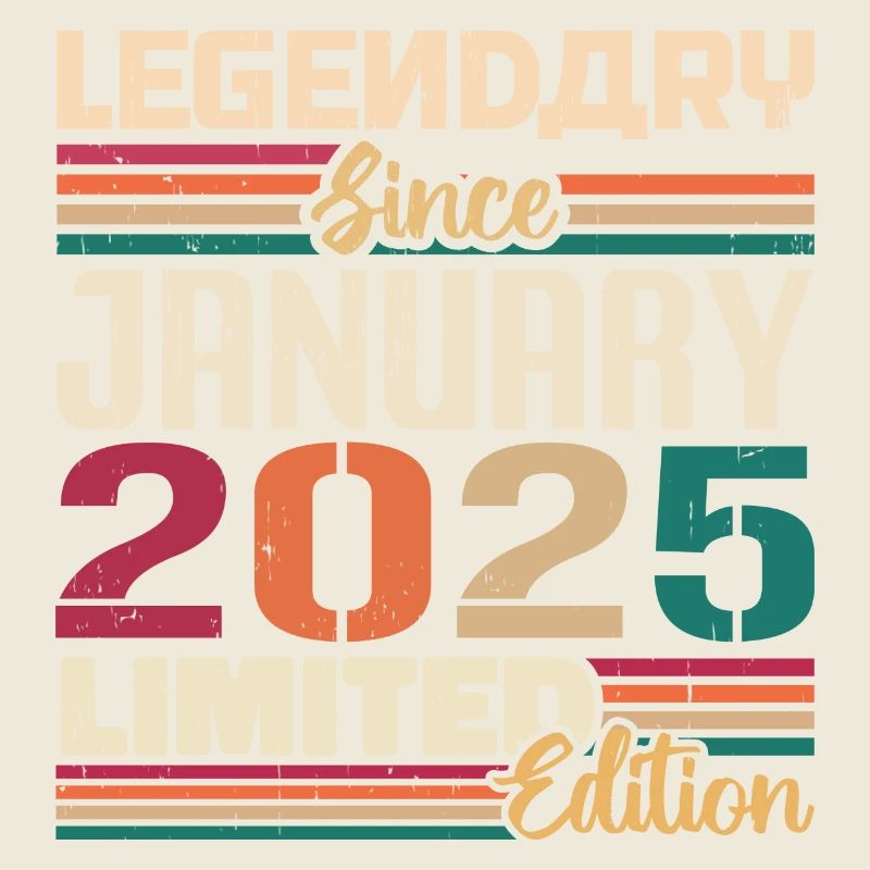 Birthday Gift Born in January 2025 - 2025
