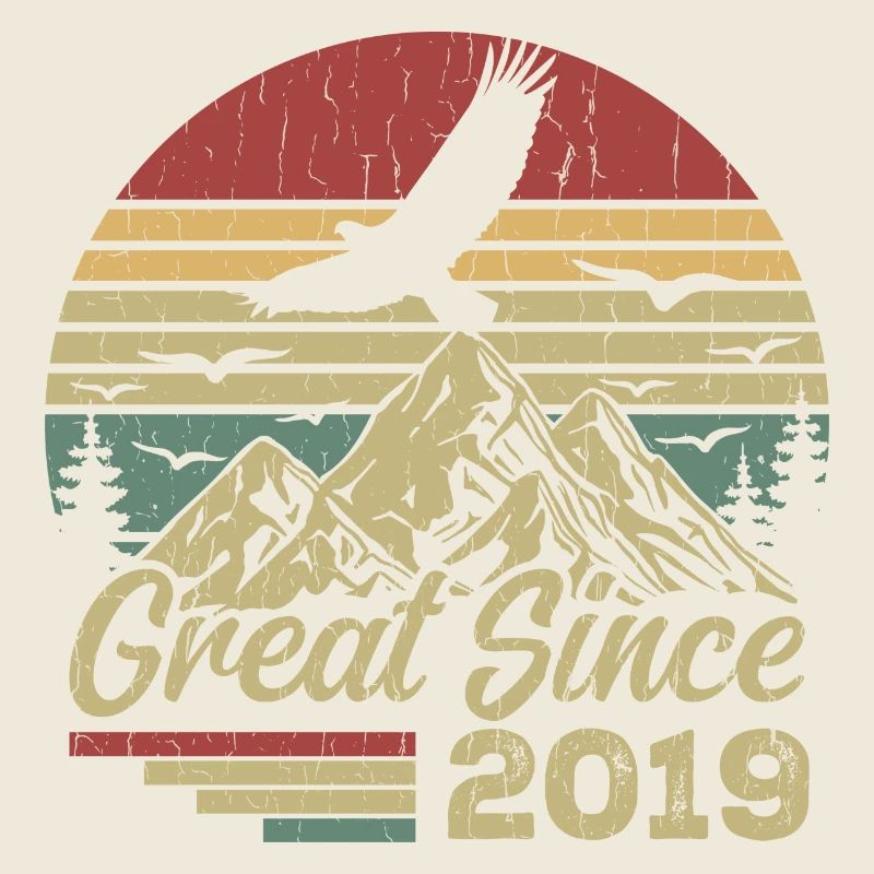 Jahrgang 2019 Retro 2019 Geburtstagsgeschenk