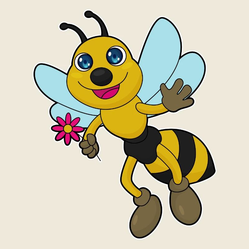 Abeille à fleur