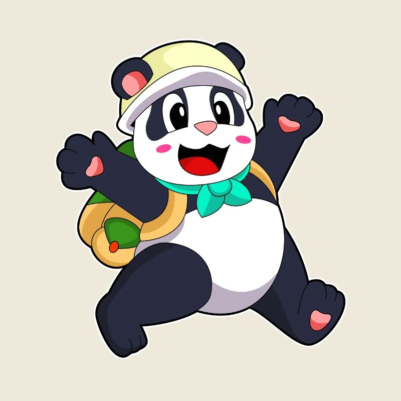 Panda as a student