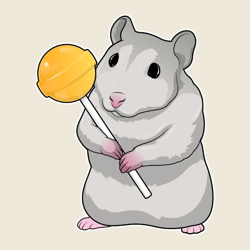 Hamster lollipops
