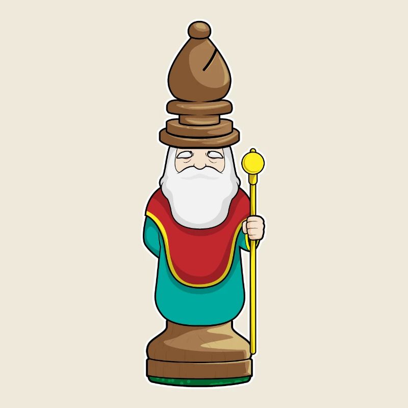Schachfigur Läufer Schach