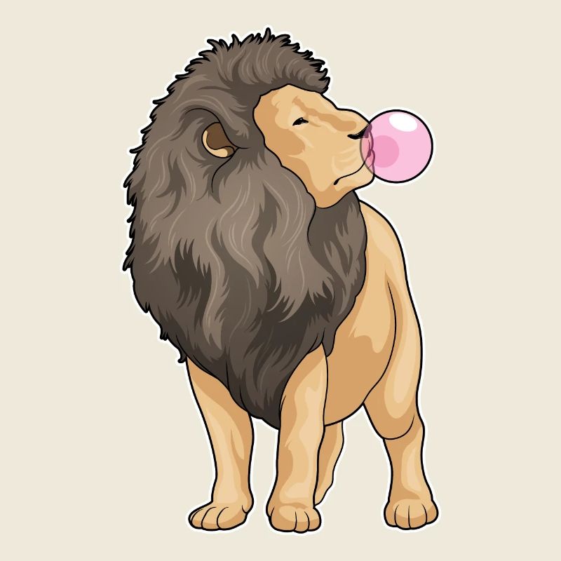 Gomme à mâcher Lion