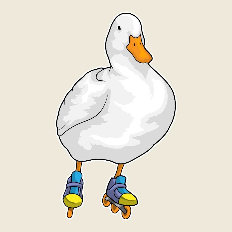 Canard Patins à roues alignées