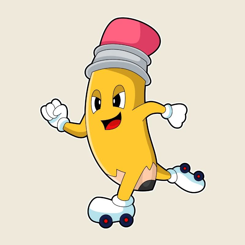 Pencil Roller Skates Inline Skating
