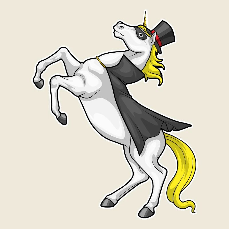 Cylindre de cape de licorne