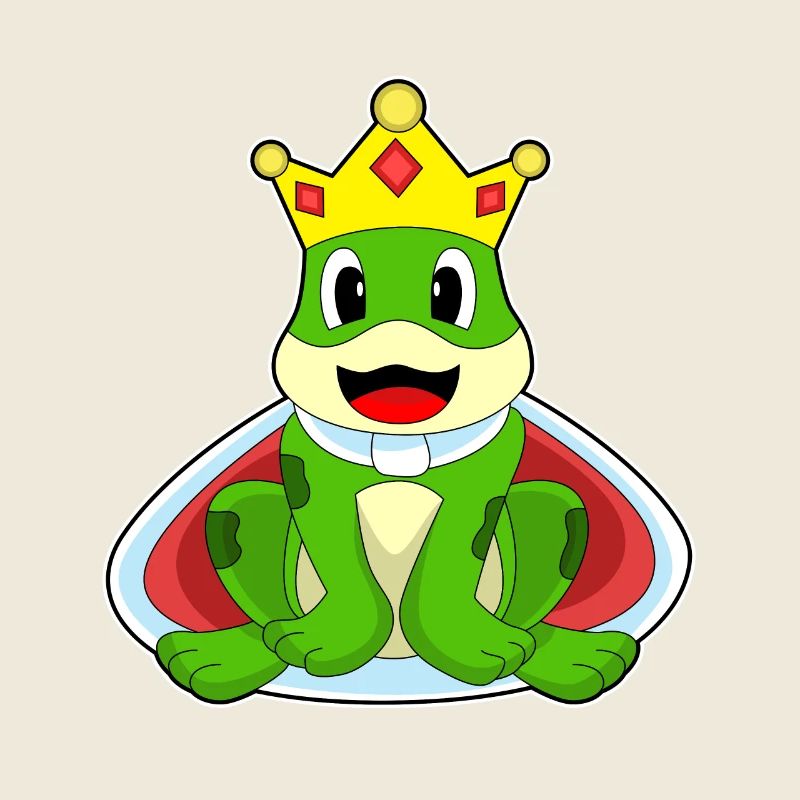 Frog King Crown
