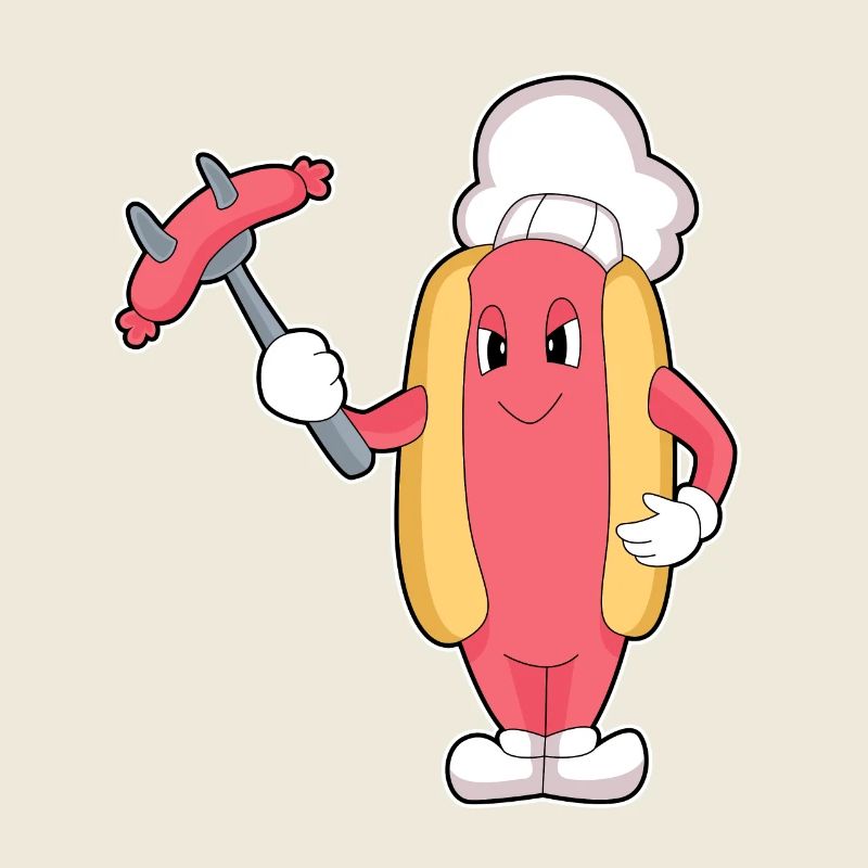 Saucisse de chef à hot-dog