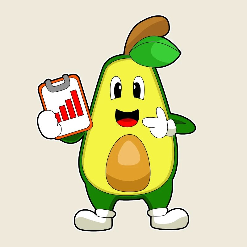 Avocado Secretary Graphic