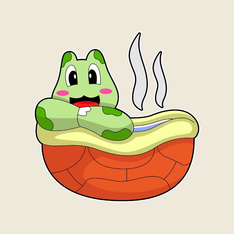 Turtle Bathing Bathtub