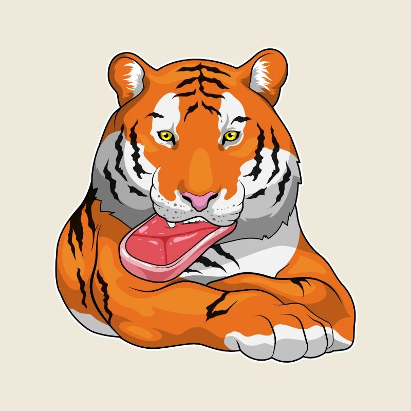 Tiger Fleisch