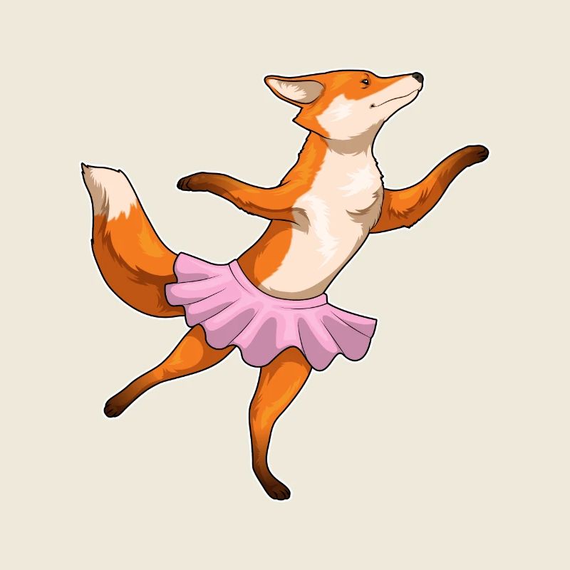 Fox Ballerina Ballet Dance