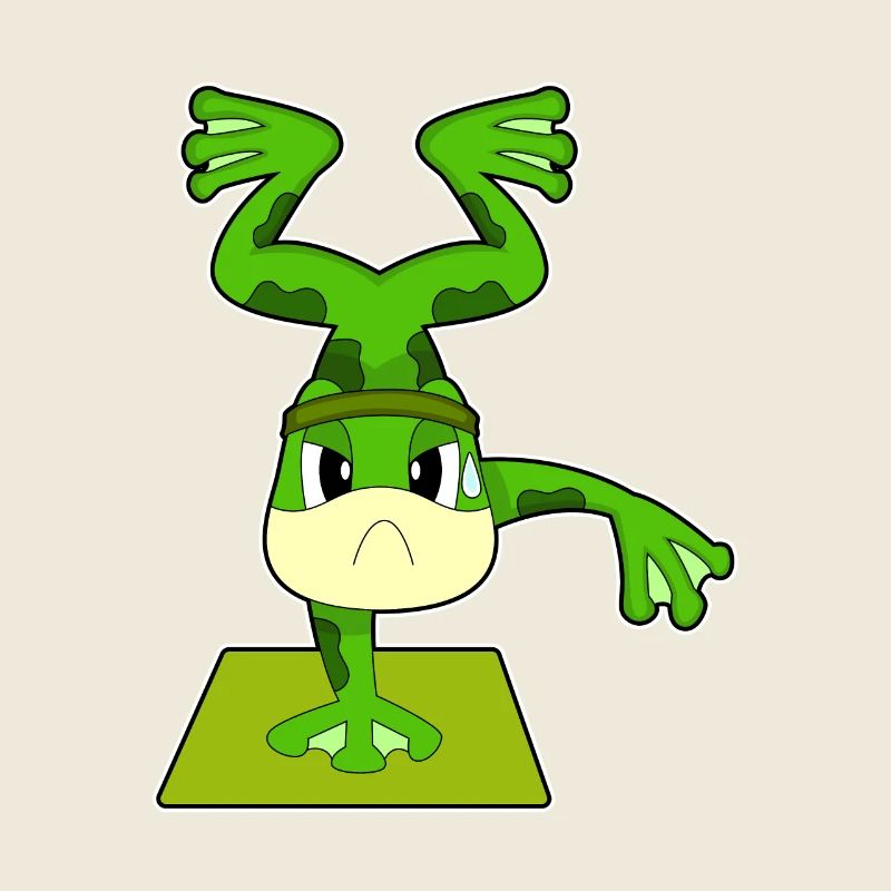 Support de fitness Frog