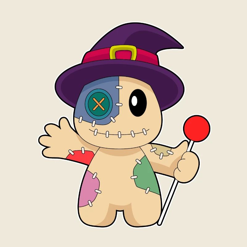 Poupée vaudou Halloween