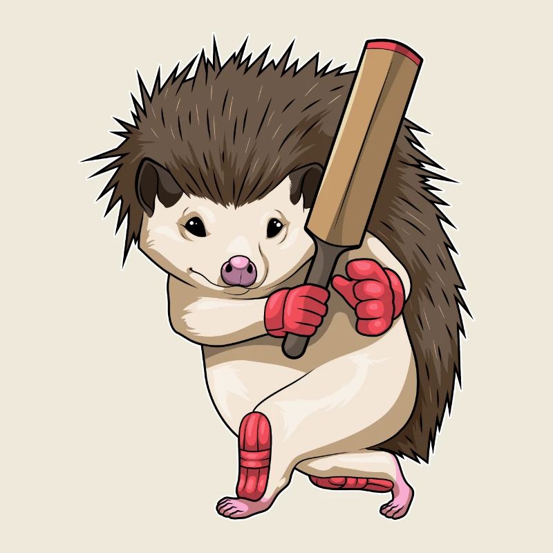 Igel Cricket Cricketschläger