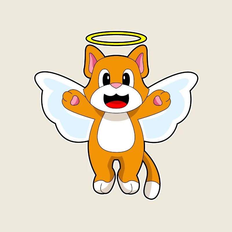 Cat Angel Angel Wings
