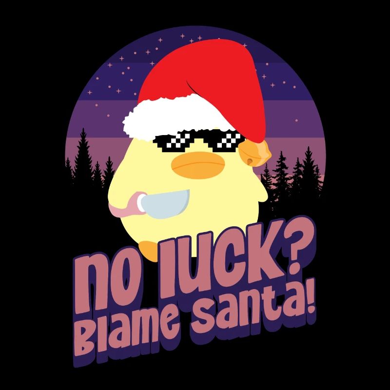 Blame Santa - Ente mit Messer Duck with Knife