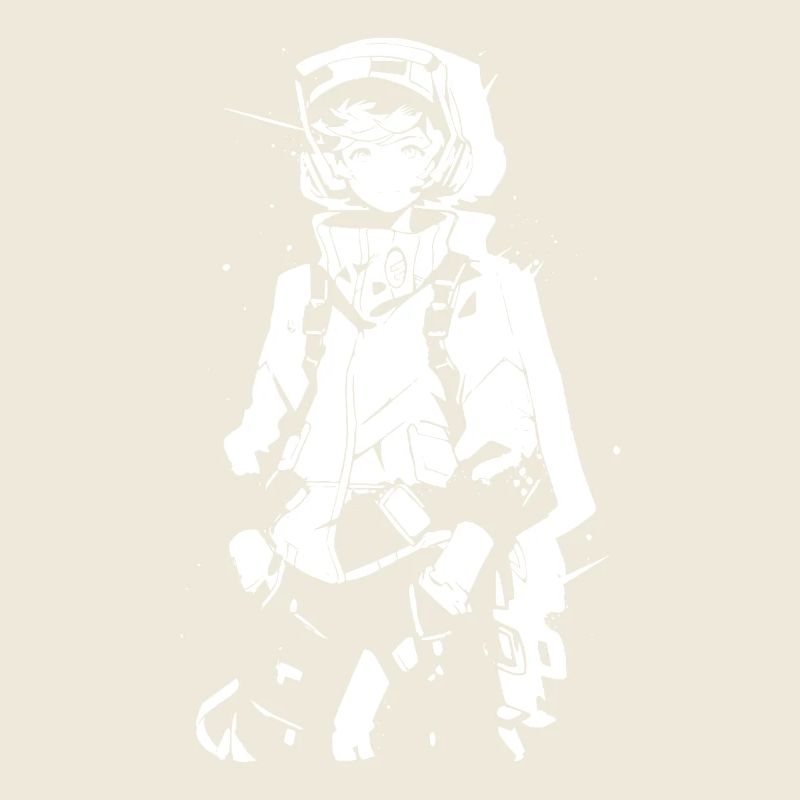 Shibuya's cool Cyberpunk Style Anime Boy Otaku