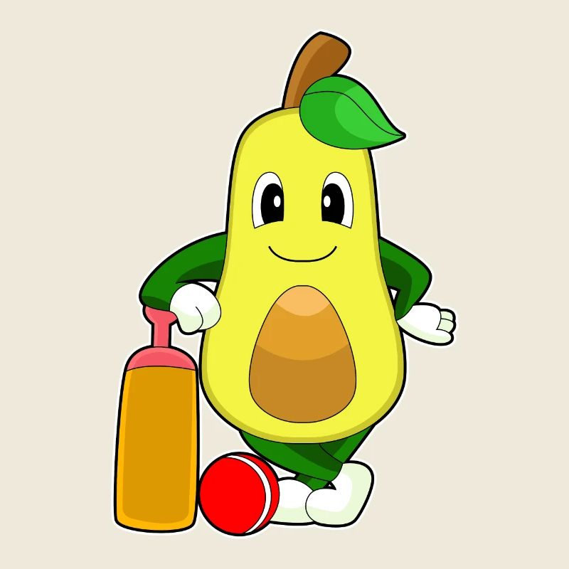 Avocado Cricket Cricket Bat
