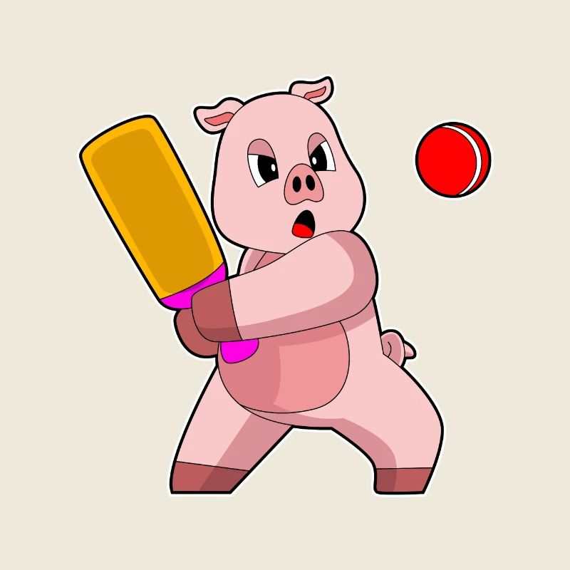 Pig Cricket Cricket Bat
