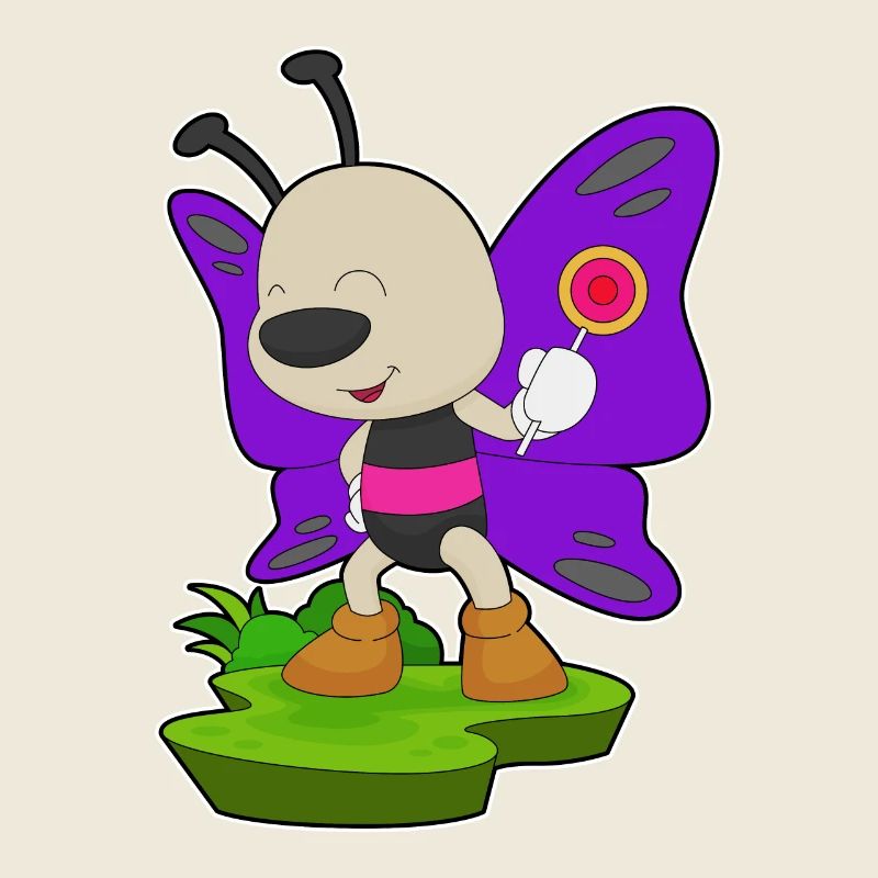 Schmetterling Lutscher