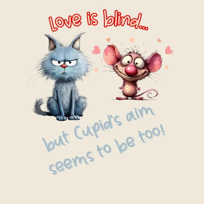 L’amour est aveugle... mais l’objectif de Cupidon semble l’être aussi !
