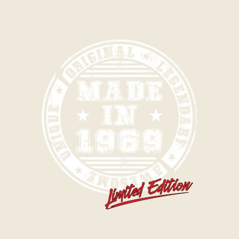 Retro Patch Vintage 1969 Birthday Gift