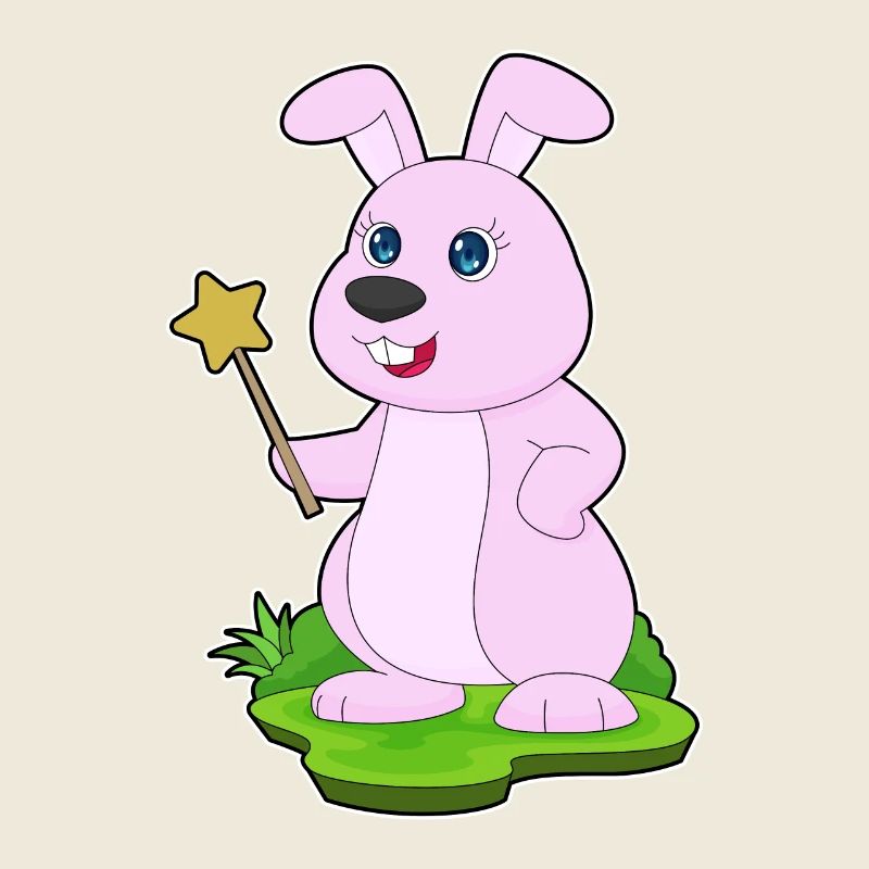 Baguette de sorcier lapin