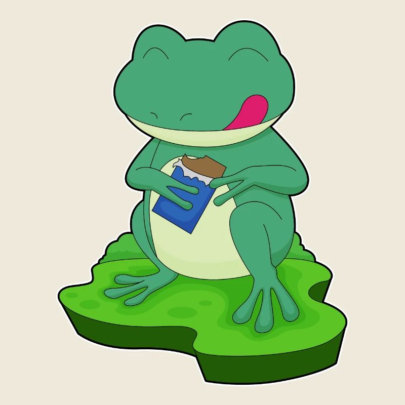 Frosch Tafel Schokolade