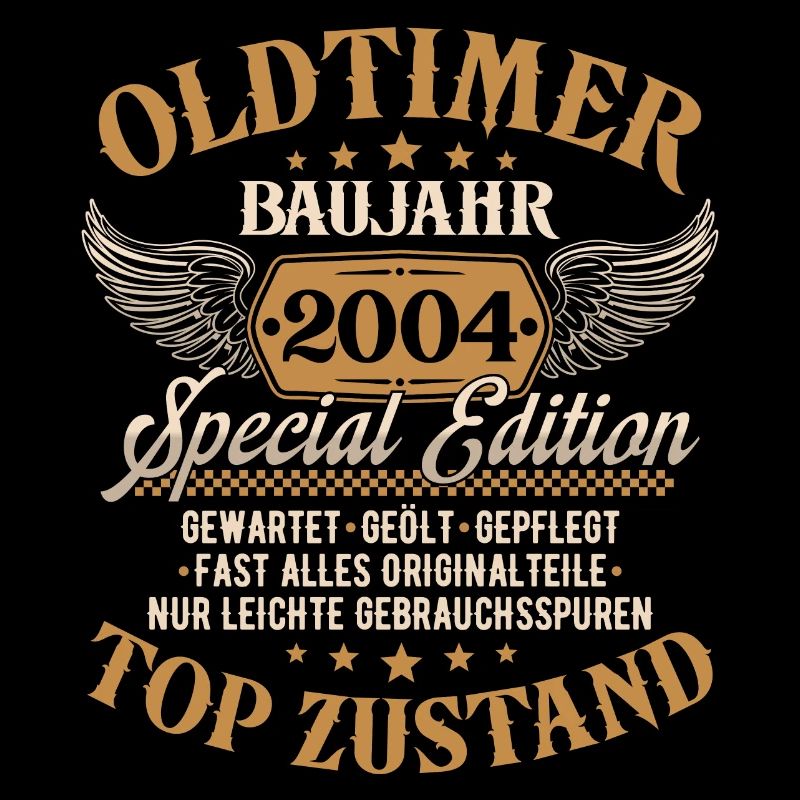 Oldtimer Baujahr 2004 Jahrgang Geburtstag Geschenk