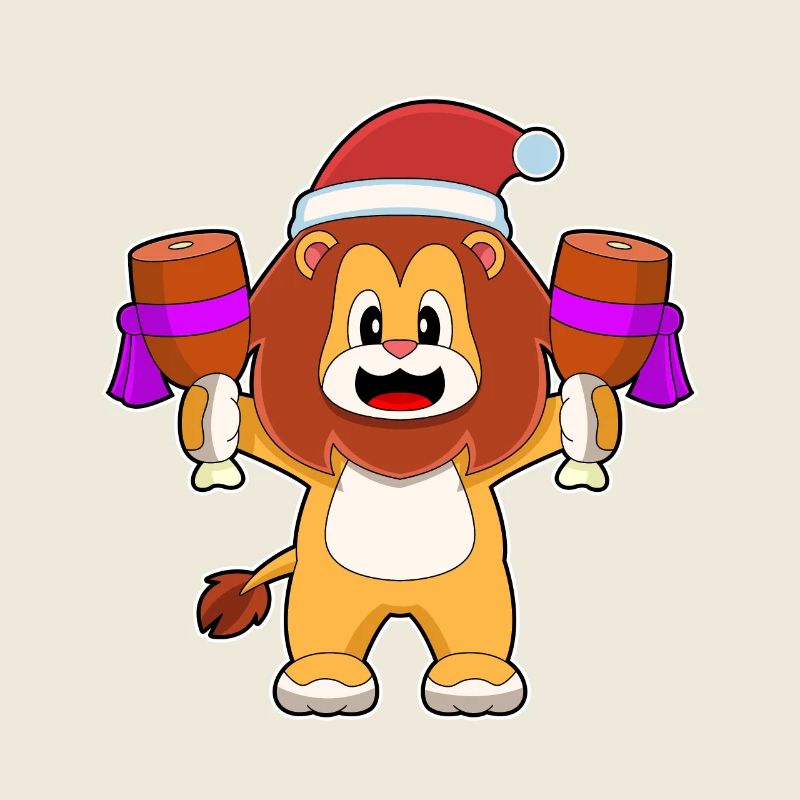Lion Christmas Meat