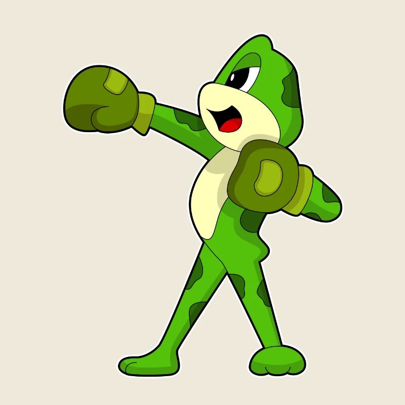 Frosch Boxer Boxhandschuhe Boxen