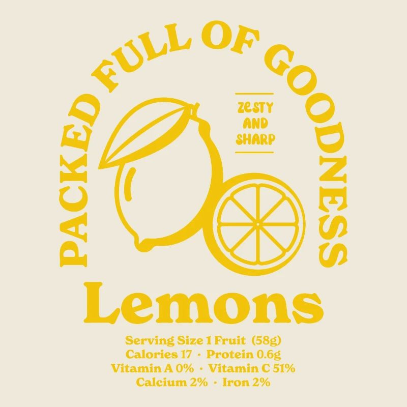 Lemons Nutritional