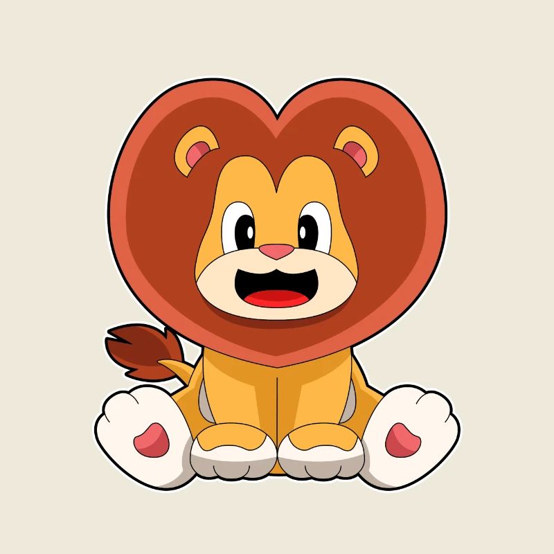 Löwe Herz