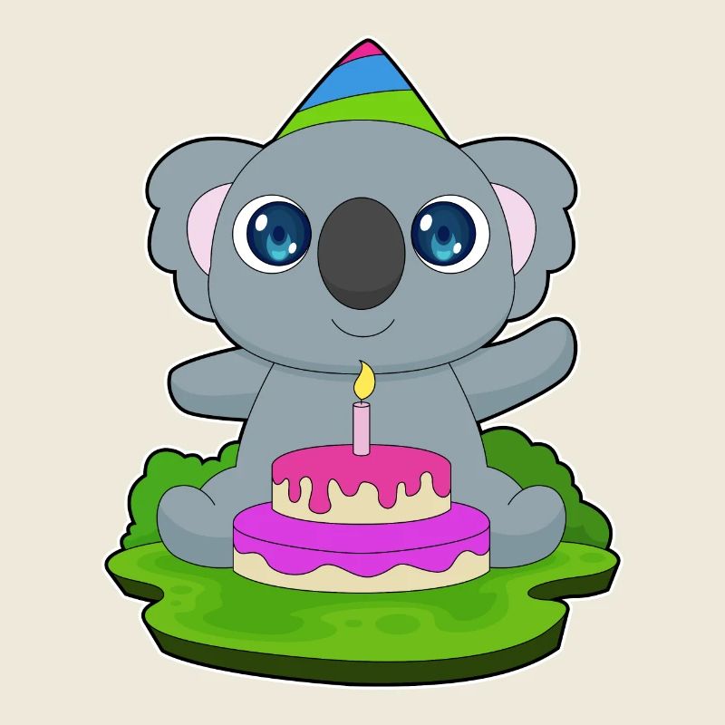 Gâteau d’anniversaire Koala