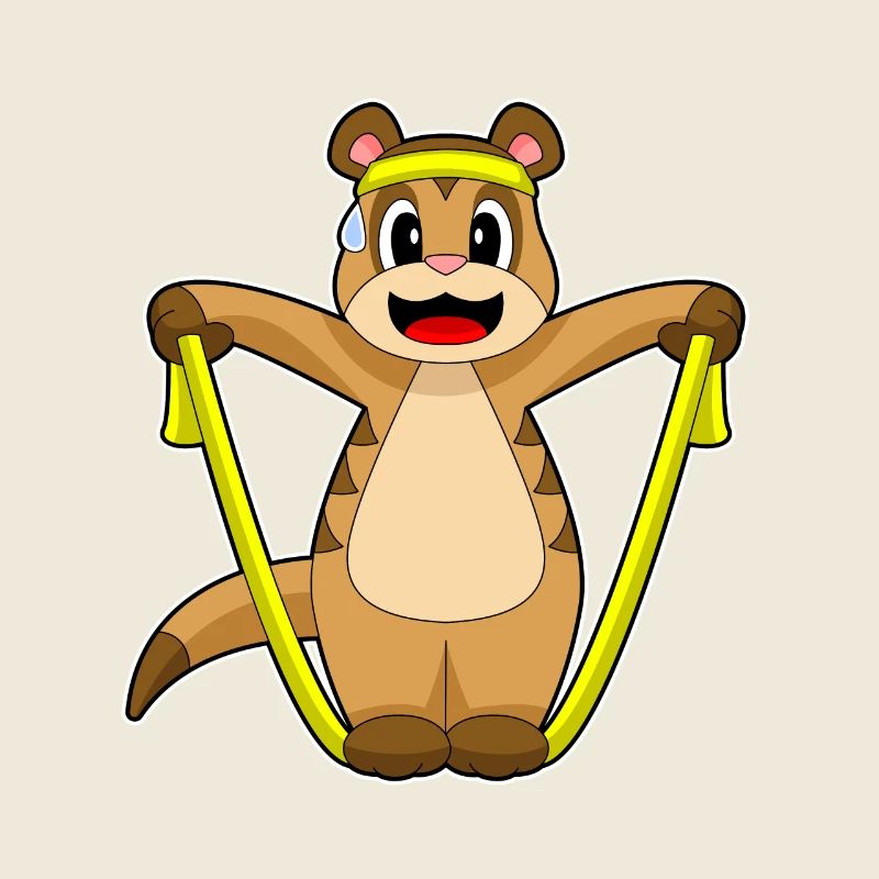 Erdmännchen Seilspringen Seil