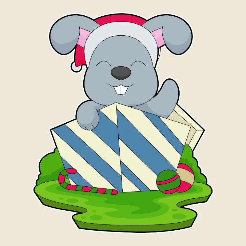 Bunny Christmas Package