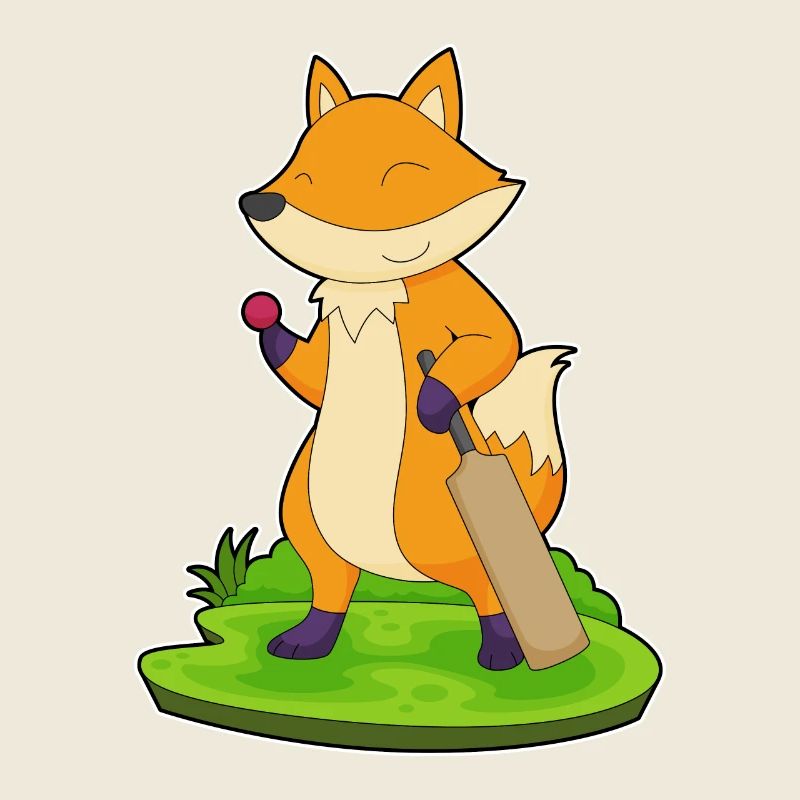 Fuchs Cricket Cricketschläger