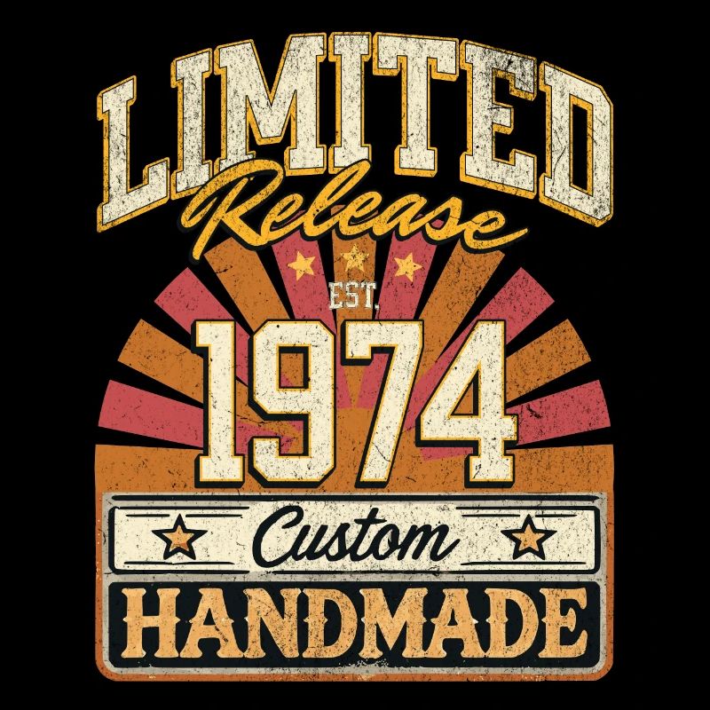 Limited 1974 Lustige Sprüche Geschenk Geburtstag