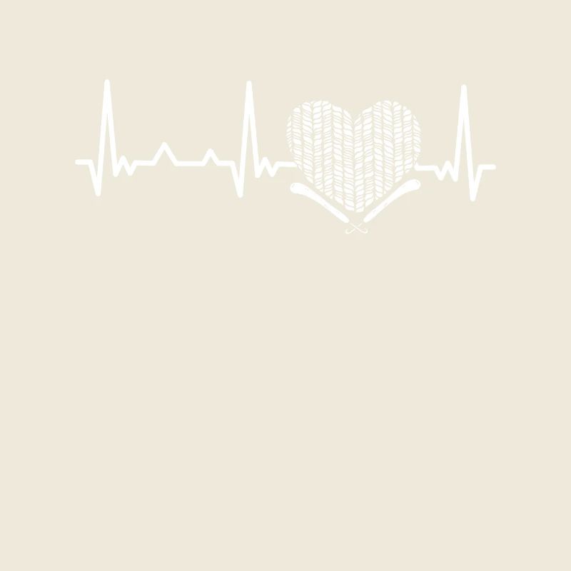 Crochet heartbeat pattern love