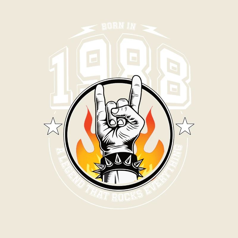 1988 Birthday, rocks everything