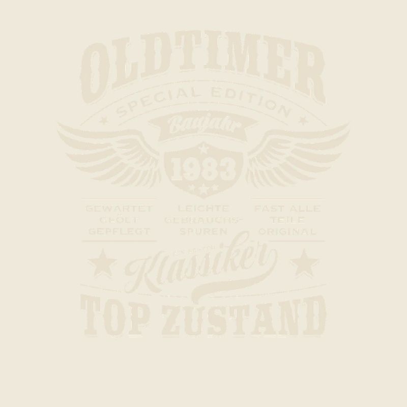 Oldtimer Baujahr 1983 - Geburtstag - Geschenk